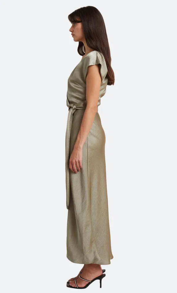 Bec Bridge Dresses THE DREAMER WRAP DRESS Sage 8211 Women