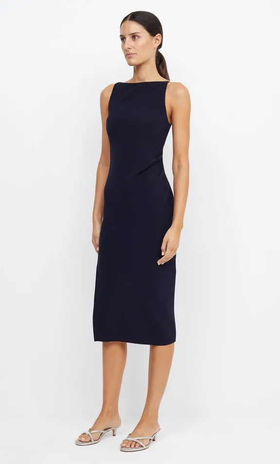 Bec Bridge Event Wear Dresses BE MINE TUCK DRESS Ink 8211 Women