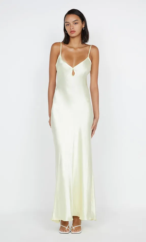 Bec Bridge Event Wear Dresses CEDAR CITY MAXI DRESS Ice Yellow 8211 Women