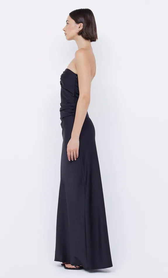 Bec Bridge Event Wear Dresses EMILIA STRAPLESS DRESS Black 8211 Women