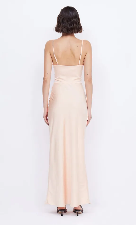 Bec Bridge Event Wear Dresses MARI LOU KNOT DRESS Peach 8211 Women
