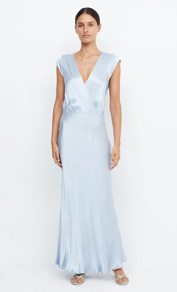 Bec Bridge Event Wear Dresses MOON DANCE MAXI DRESS Dusty Blue 8211 Women