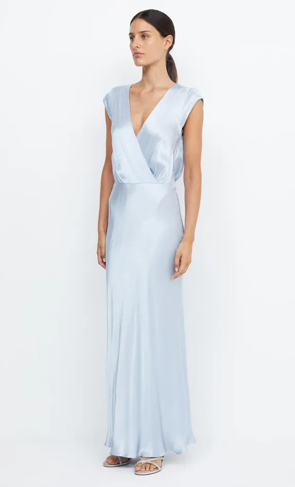Bec Bridge Event Wear Dresses MOON DANCE MAXI DRESS Dusty Blue 8211 Women
