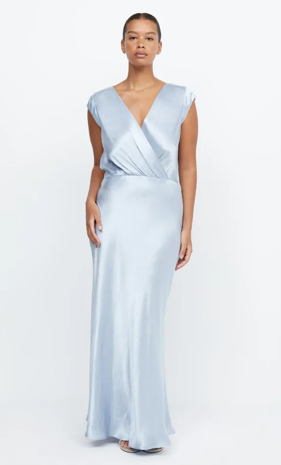 Bec Bridge Event Wear Dresses MOON DANCE MAXI DRESS Dusty Blue 8211 Women