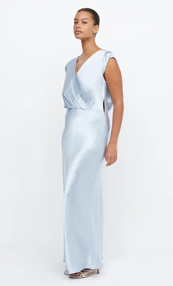 Bec Bridge Event Wear Dresses MOON DANCE MAXI DRESS Dusty Blue 8211 Women