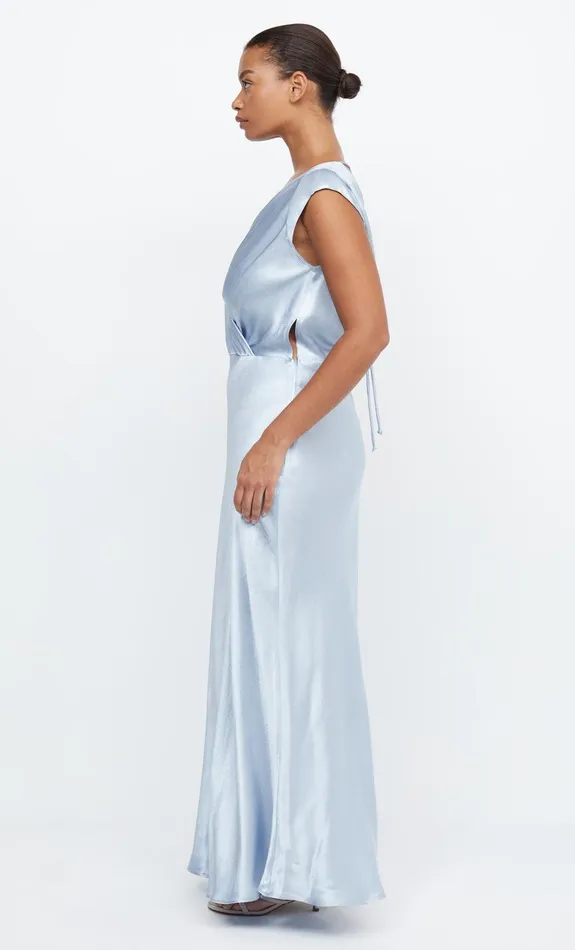 Bec Bridge Event Wear Dresses MOON DANCE MAXI DRESS Dusty Blue 8211 Women