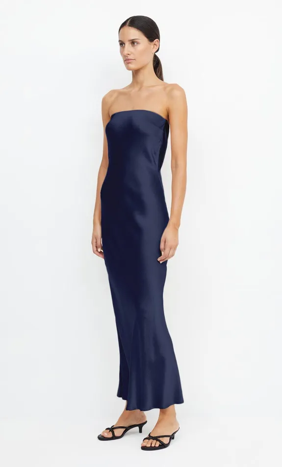 Bec Bridge Event Wear Dresses MOON DANCE STRAPLESS DRESS Ink 8211 Women