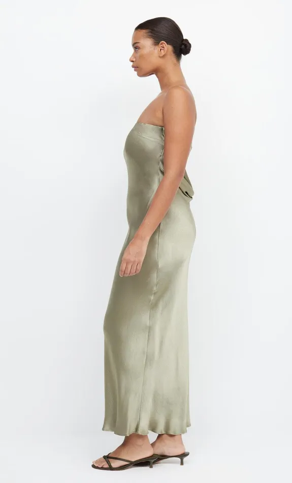 Bec Bridge Event Wear Dresses MOON DANCE STRAPLESS DRESS Sage 8211 Women