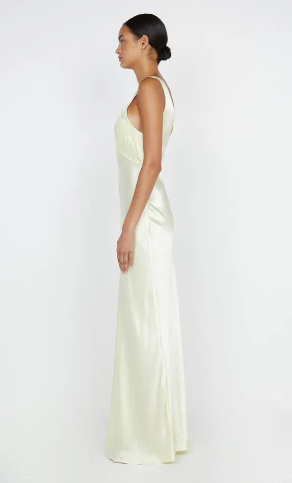 Bec Bridge Event Wear Dresses MOON DANCE VERONA DRESS Ice Yellow 8211 Women