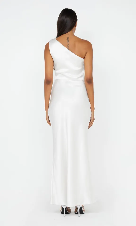 Bec Bridge Event Wear Dresses THE DREAMER ASYM DRESS Ivory 8211 Women