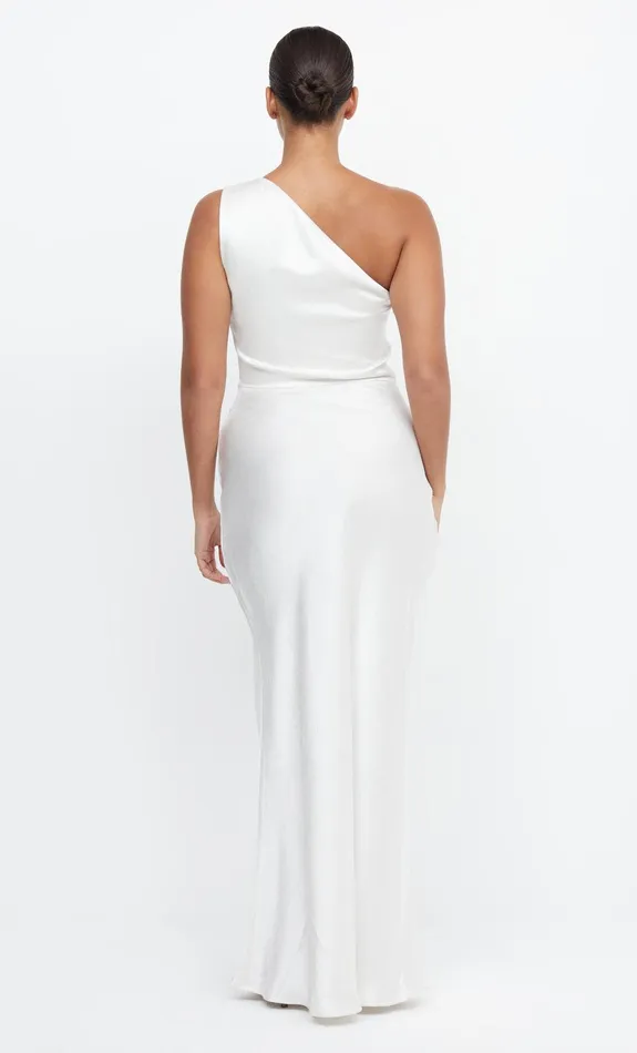 Bec Bridge Event Wear Dresses THE DREAMER ASYM DRESS Ivory 8211 Women