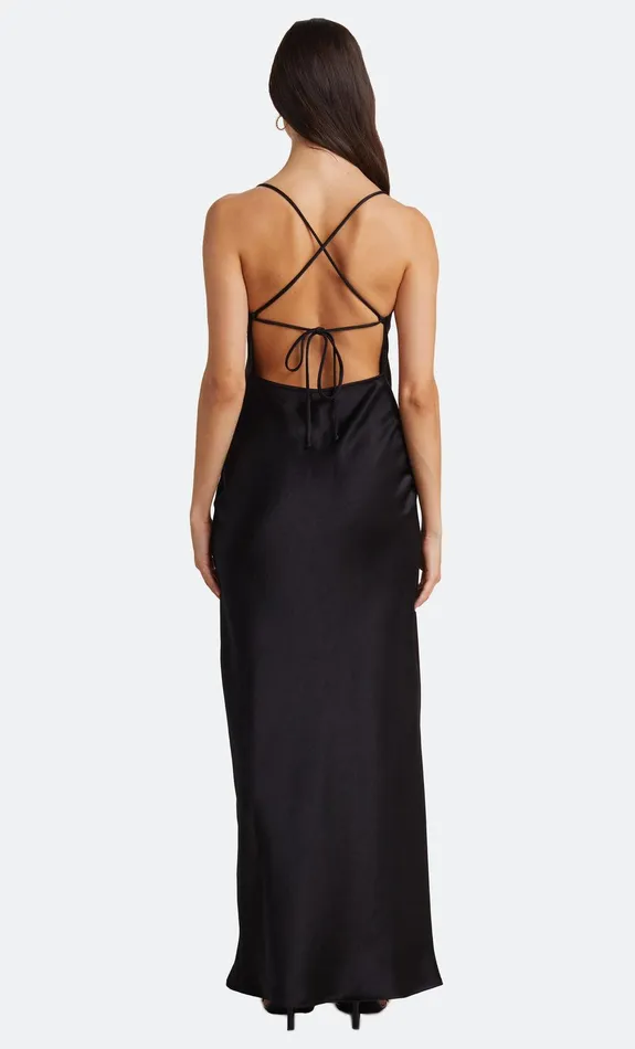 Bec Bridge Event Wear Dresses THE DREAMER TIE DRESS Black 8211 Women