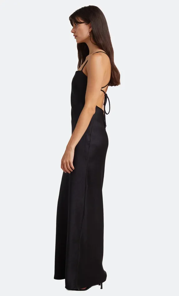 Bec Bridge Event Wear Dresses THE DREAMER TIE DRESS Black 8211 Women