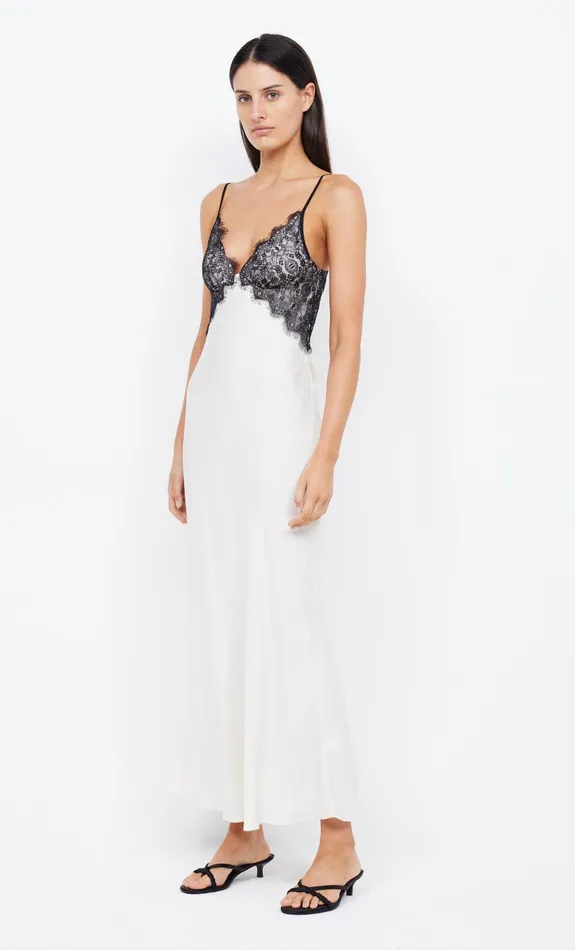 Bec Bridge Maxi Dresses EMERY LACE MAXI DRESS Ivoryblack 8211 Women