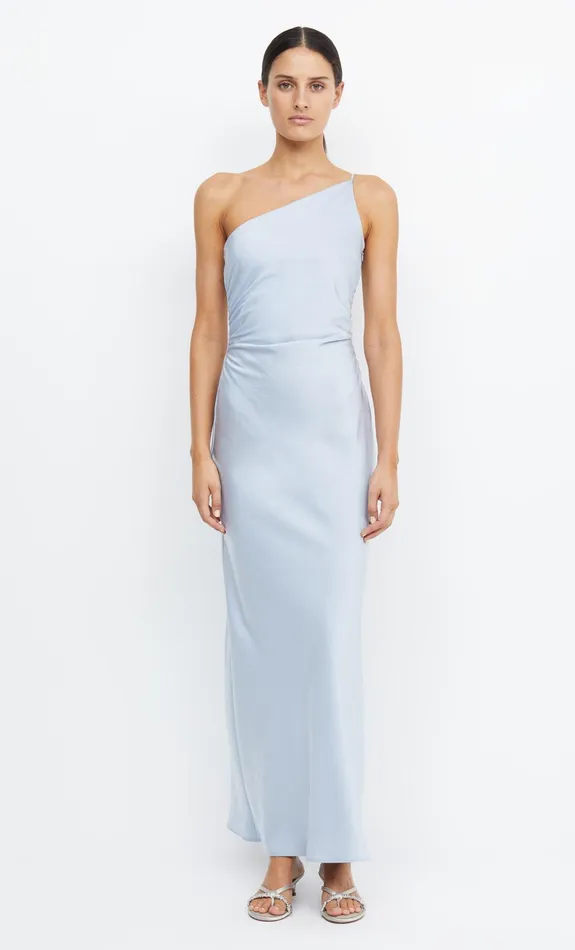 Bec Bridge Maxi Dresses ETERNITY ASYM MAXI DRESS Dusty Blue 8211 Women