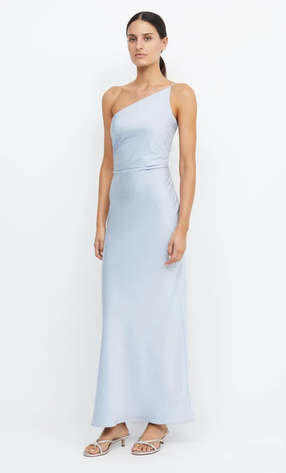 Bec Bridge Maxi Dresses ETERNITY ASYM MAXI DRESS Dusty Blue 8211 Women