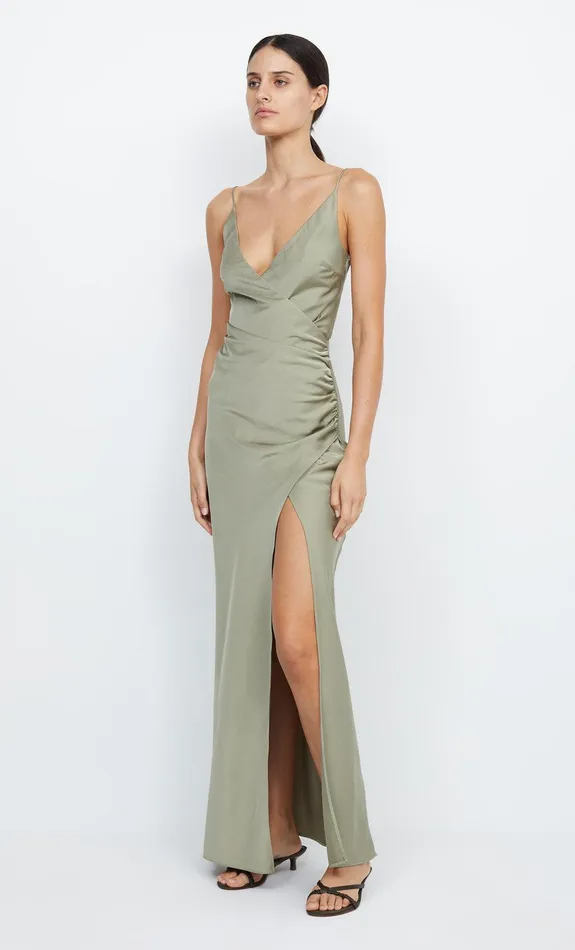 Bec Bridge Maxi Dresses ETERNITY V MAXI DRESS Sage 8211 Women