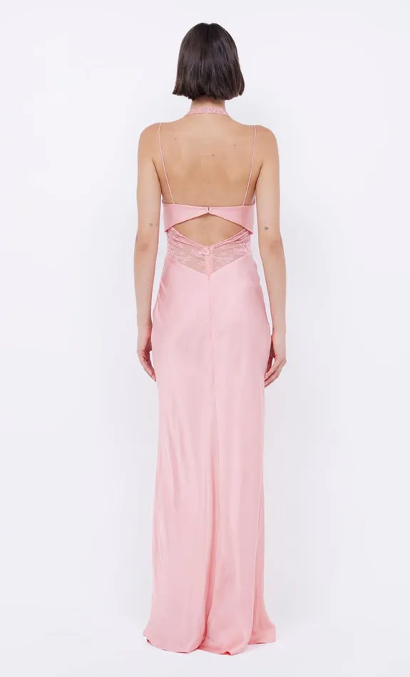 Bec Bridge Maxi Dresses LIV HALTER MAXI DRESS Pink Sherbet 8211 Women