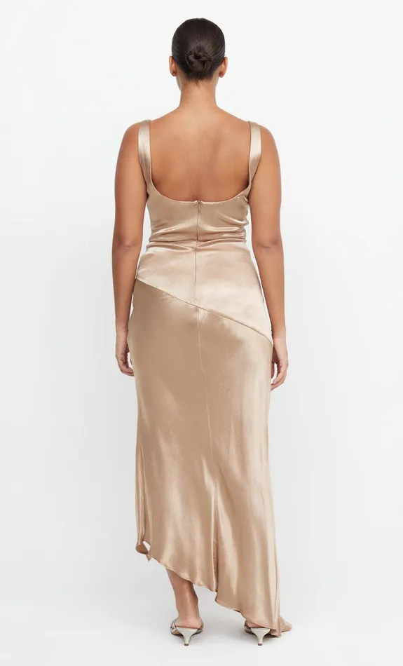Bec Bridge Maxi Dresses MOON DANCE COWL DRESS Golden 8211 Women
