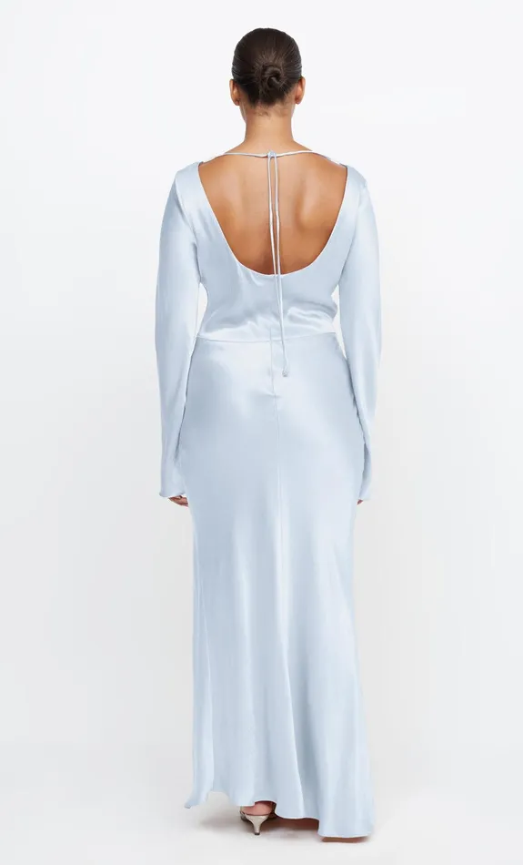 Bec Bridge Maxi Dresses MOON DANCE LONG SLEEVE MAXI DRESS Dusty Blue 8211 Women