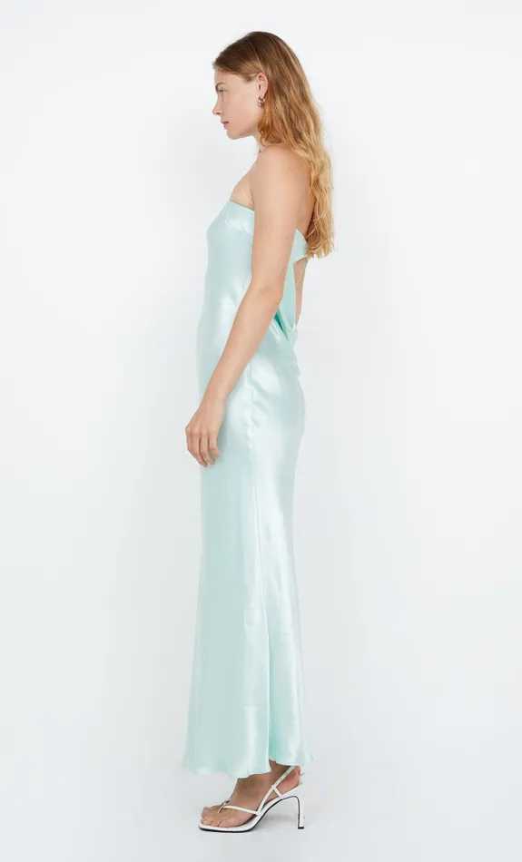 Bec Bridge Maxi Dresses MOON DANCE STRAPLESS DRESS Mint 8211 Women