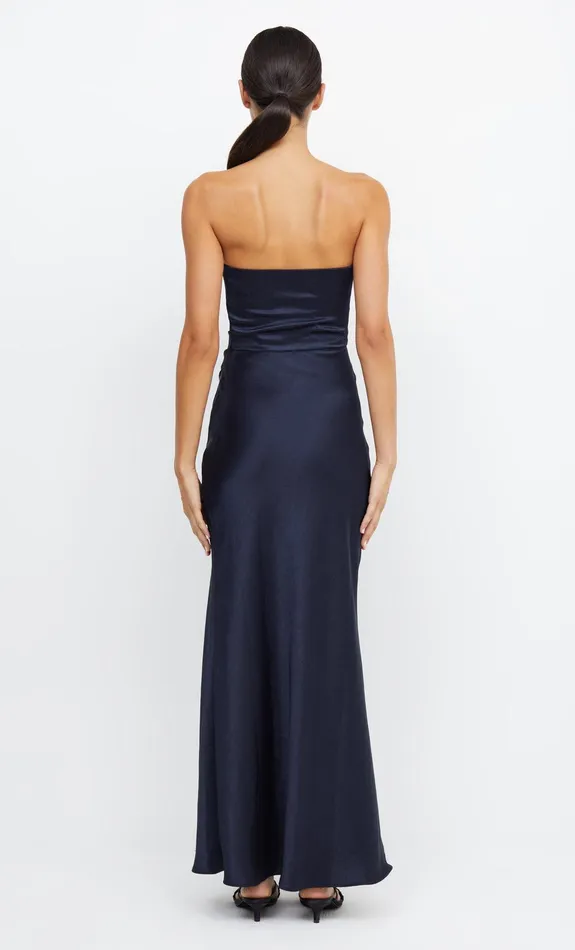 Bec Bridge Maxi Dresses THE DREAMER STRAPLESS DRESS Ink 8211 Women