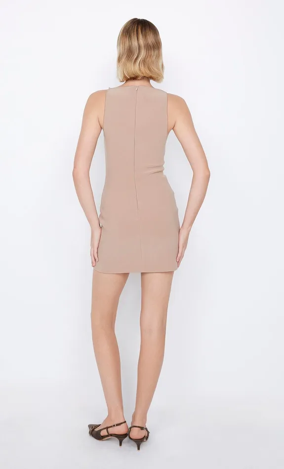 Bec Bridge Mini Dresses ODEYA MINI DRESS Camel 8211 Women