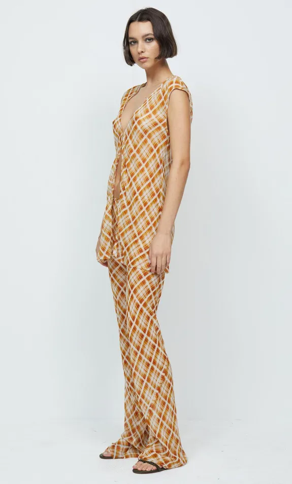 Bec Bridge Pants SUNFLOWER CHECK PANT Sunflower Check 8211 Women