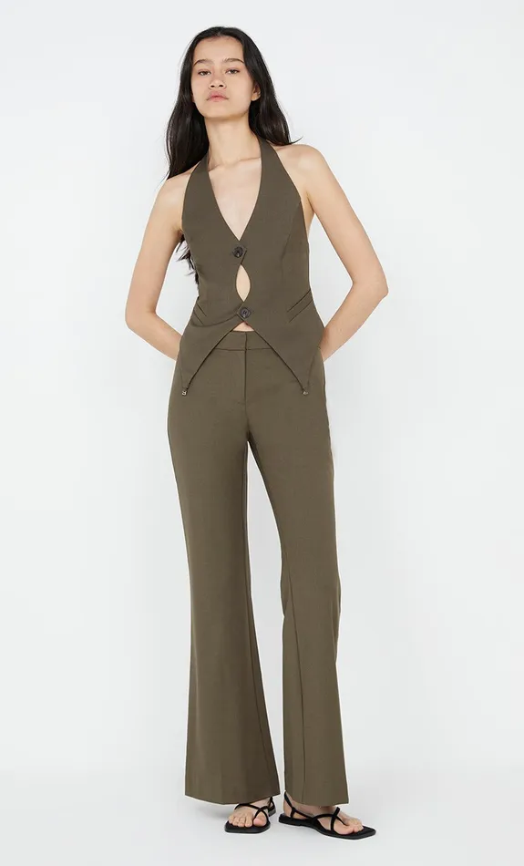 Bec Bridge Pants TERI BOOTLEG PANT Olive 8211 Women