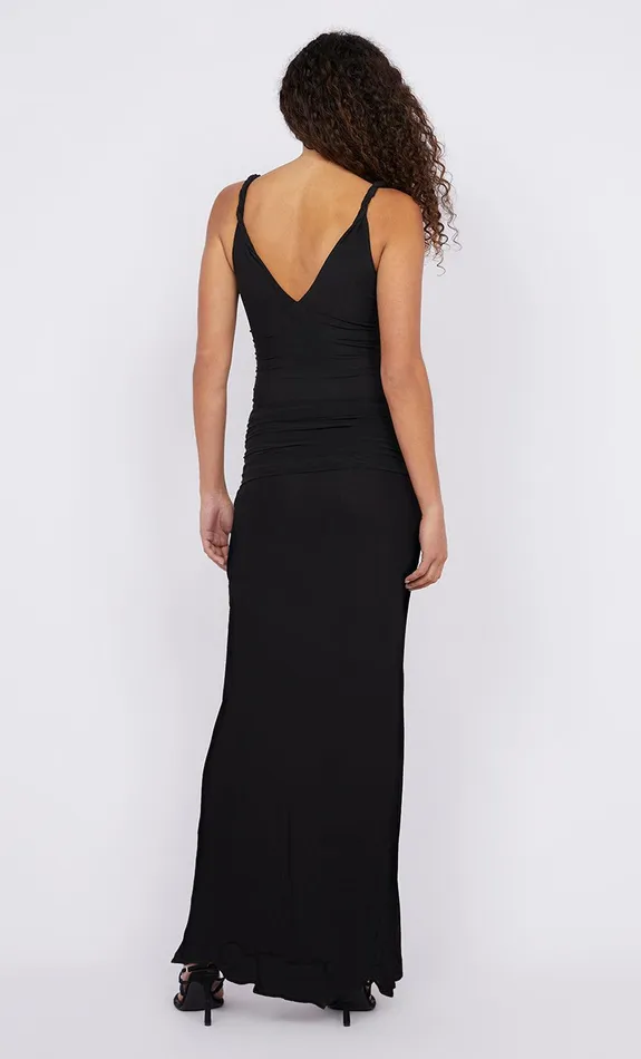 Bec Bridge Prom Dresses ESTELLA V NECK DRESS Black 8211 Women