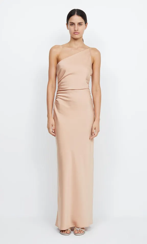 Bec Bridge Prom Dresses ETERNITY ASYM MAXI DRESS Rose Gold 8211 Women