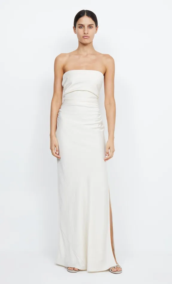 Bec Bridge Prom Dresses ETERNITY STRAPLESS MAXI Cream 8211 Women