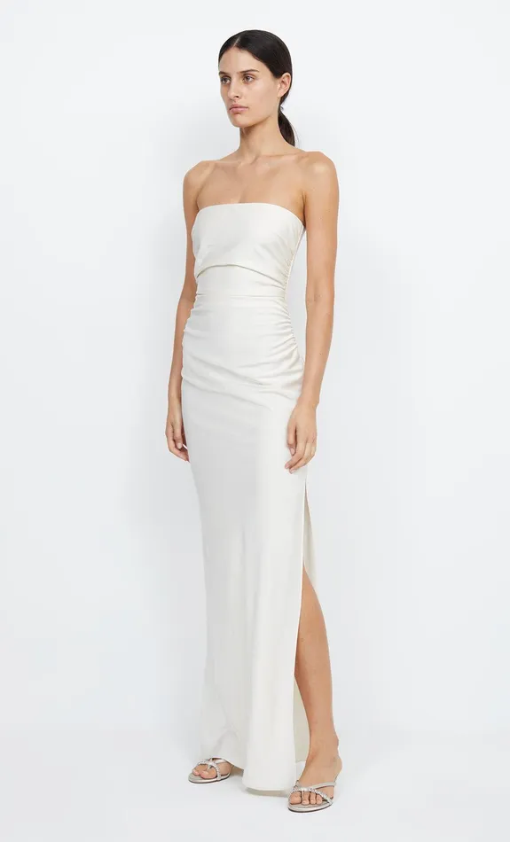 Bec Bridge Prom Dresses ETERNITY STRAPLESS MAXI Cream 8211 Women