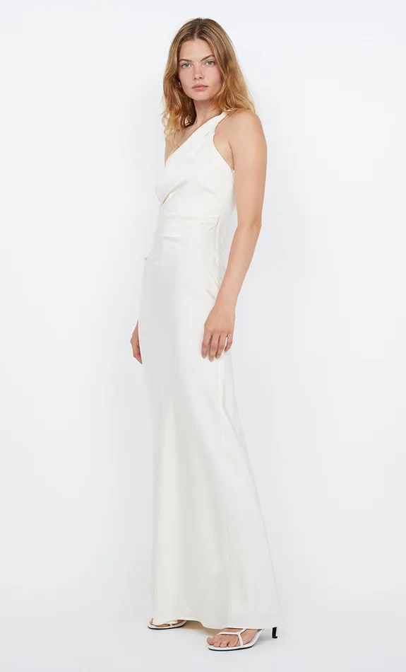 Bec Bridge Prom Dresses LUNETTA ASYM DRESS Cream 8211 Women