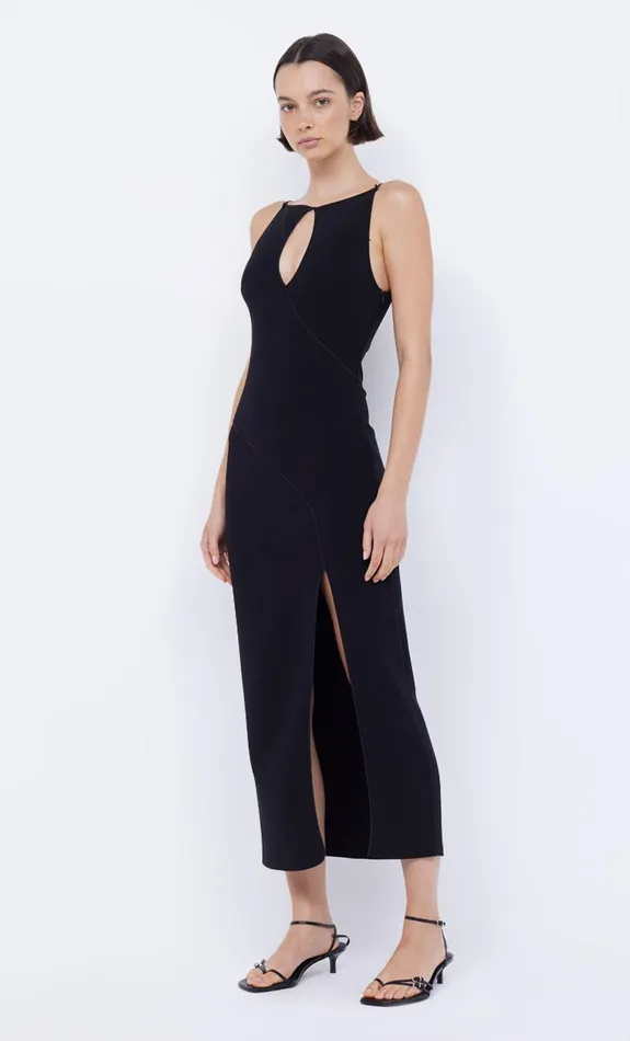 Bec Bridge Prom Dresses MARIELLE SPLIT DRESS Black 8211 Women