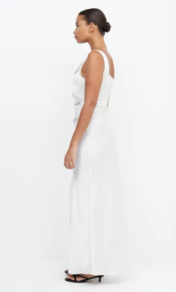 Bec Bridge Prom Dresses THE DREAMER SQUARE NECK DRESS Ivory 8211 Women
