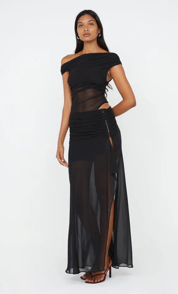 Bec Bridge Prom Dresses ZEILA ASYM DRESS Black 8211 Women