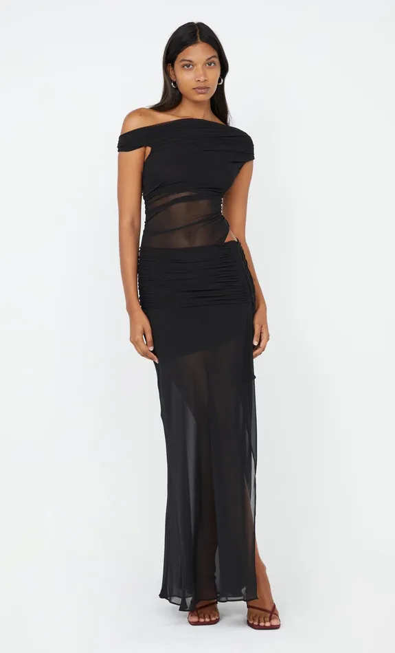 Bec Bridge Prom Dresses ZEILA ASYM DRESS Black 8211 Women