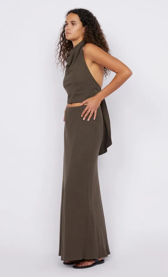 Bec Bridge Skirts EVERLY MAXI SKIRT Twig 8211 Women