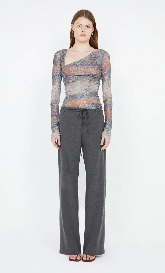 Bec Bridge Tops MALAYA LONG SLEEVE TOP Skyfire Ombre 8211 Women