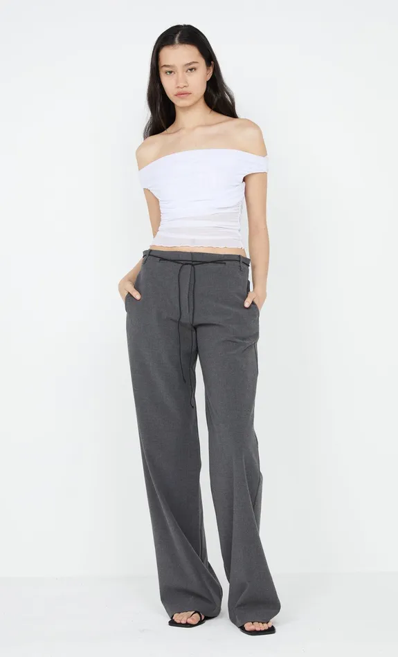Bec Bridge Tops PIA OFF SHOULDER TOP Ivory 8211 Women