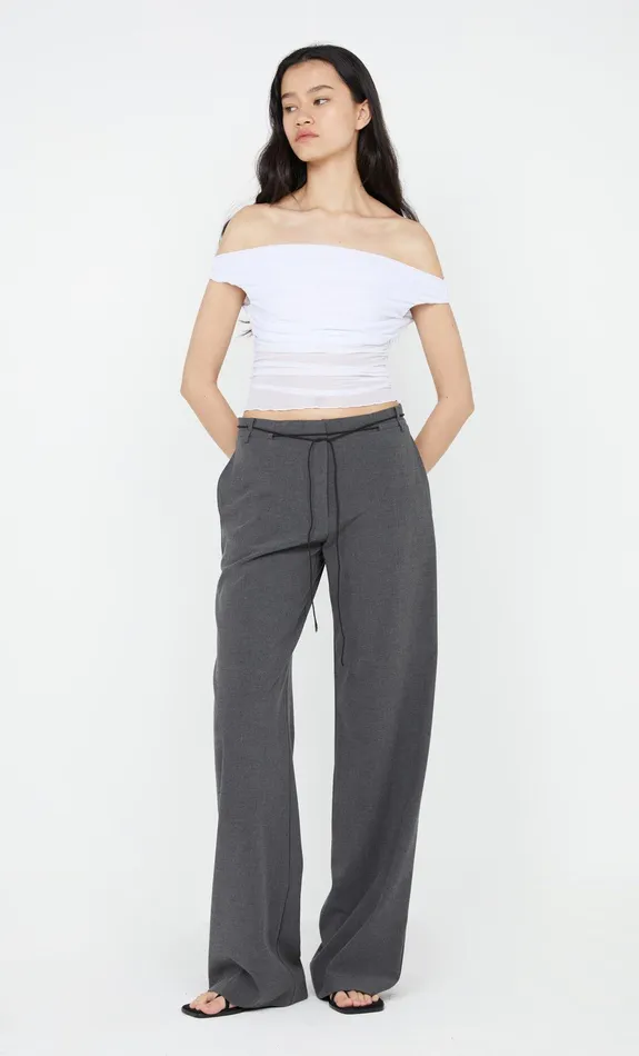 Bec Bridge Tops PIA OFF SHOULDER TOP Ivory 8211 Women