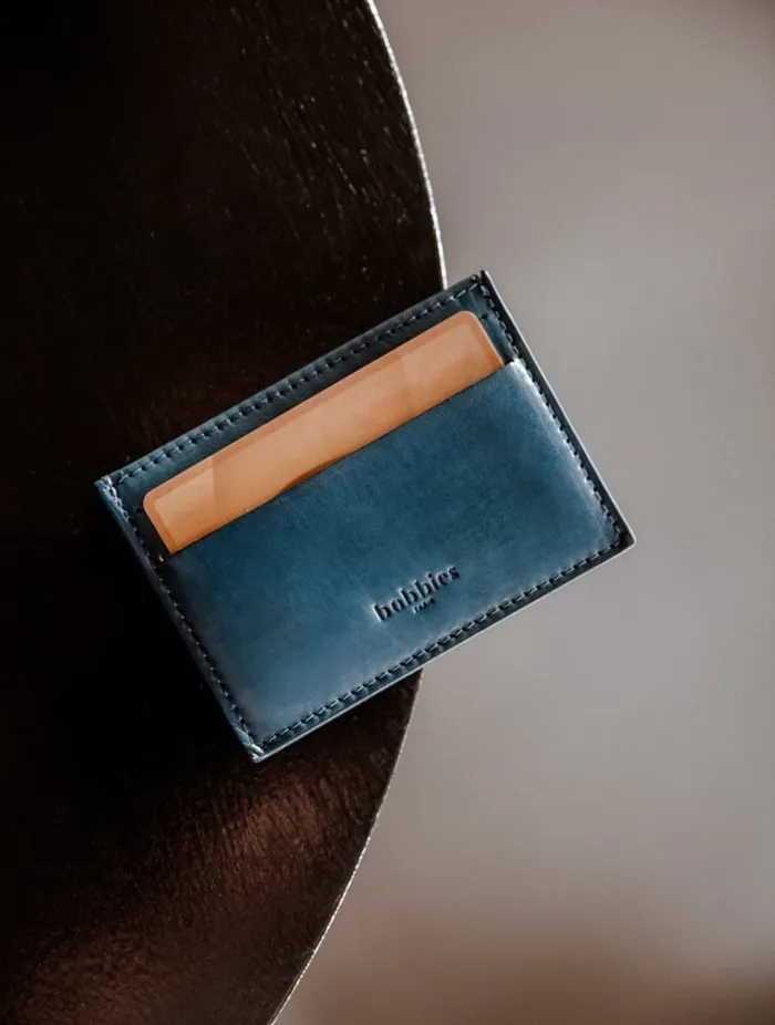 Bermudes Navy Patina Men Bobbies Small Leather Goods Bermudes Navy Patina Men Bobbies Small Leather Goods