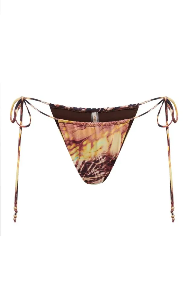 Bikini Bottoms Women Jaded London Aphrodite Micro Tie Side Bikini Bottoms