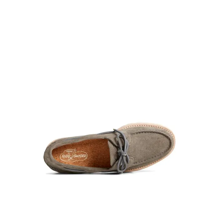 Boat Shoes Men Sperry Authentic Original Todd Snyder Grey
