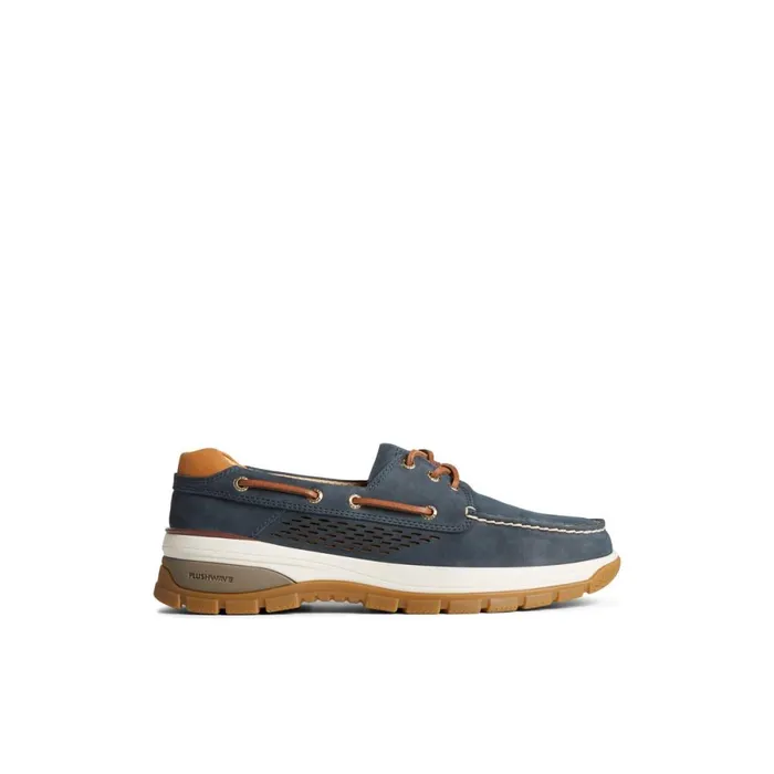 Boat Shoes Men Sperry Gold Cup Billfish PLUSHWAVE Boat Shoe Navy