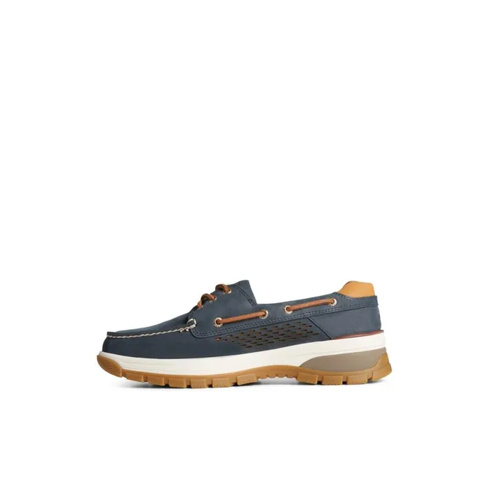 Boat Shoes Men Sperry Gold Cup Billfish PLUSHWAVE Boat Shoe Navy