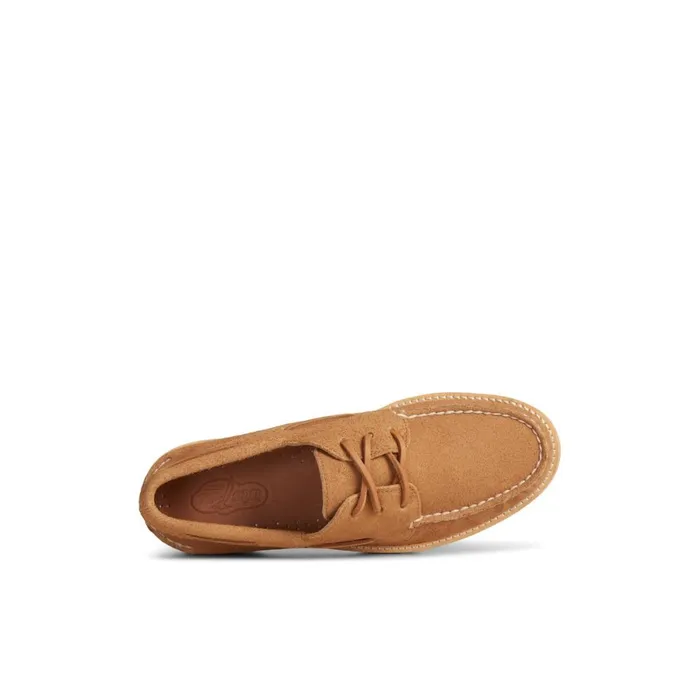 Boat Shoes Men Sperry Unisex Authentic Original 3Eye Vibram Boat Shoe Medium Beige