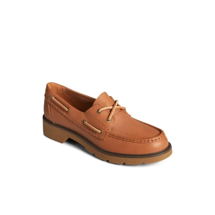Boat Shoes Women Sperry Wells Boat Shoes Medium Beige