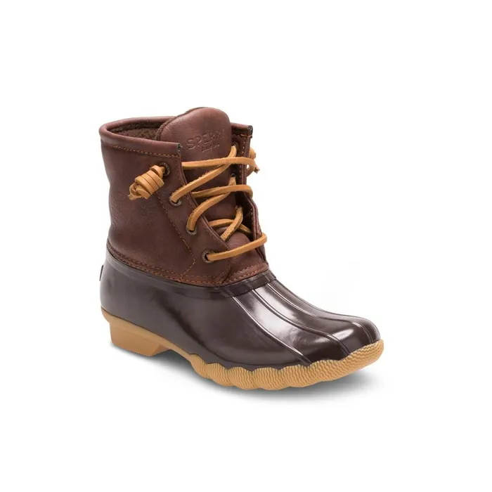 Boots Kids Sperry Saltwater Duck Boot Brown